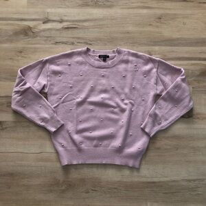 Kendall & Kylie Light Purple Crew Neck Sweater